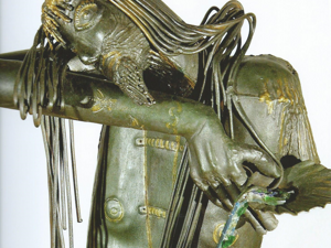 Ferro battuto e vetro - 1999 - 170x40x20 cm Ferro battuto e vetro - 1999 - 170x40x20 cm