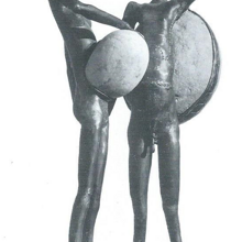 Adamo ed Eva abbandonano l'Eden ... ingaggiando la lotta, penetrando la valle. Adamo ed Eva abbandonano l'Eden ... ingaggiando la lotta, penetrando la valle.