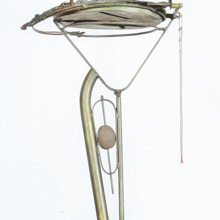 Icaro Ferro battuto e vetro - 2005 - 186x57x7 cm Icaro Ferro battuto e vetro - 2005 - 186x57x7 cm