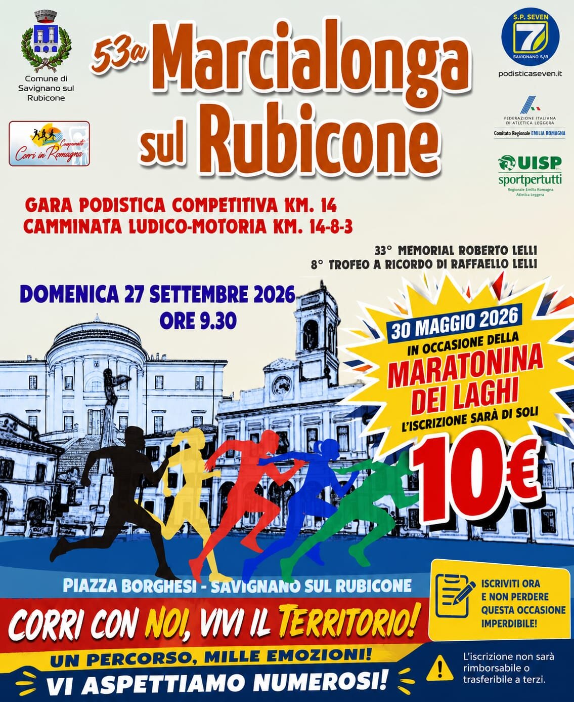 LA MARCIALONGA ALLA MARATONINA DEI LAGHI!