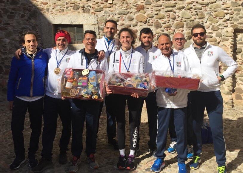 VII^ MARATONINA DEI NEBRODI – SUL GRADINO PIU’ ALTO DEL PODIO PIRAINO E D’AMICO DELLA POLISPORTIVA ATLETICA BAGHERIA