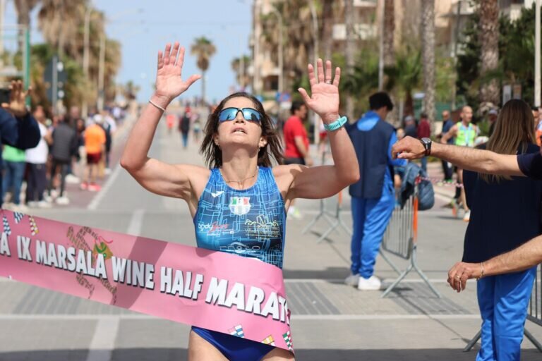 Claudia Licciardi vince la IX Marsala Wine Half Marathon