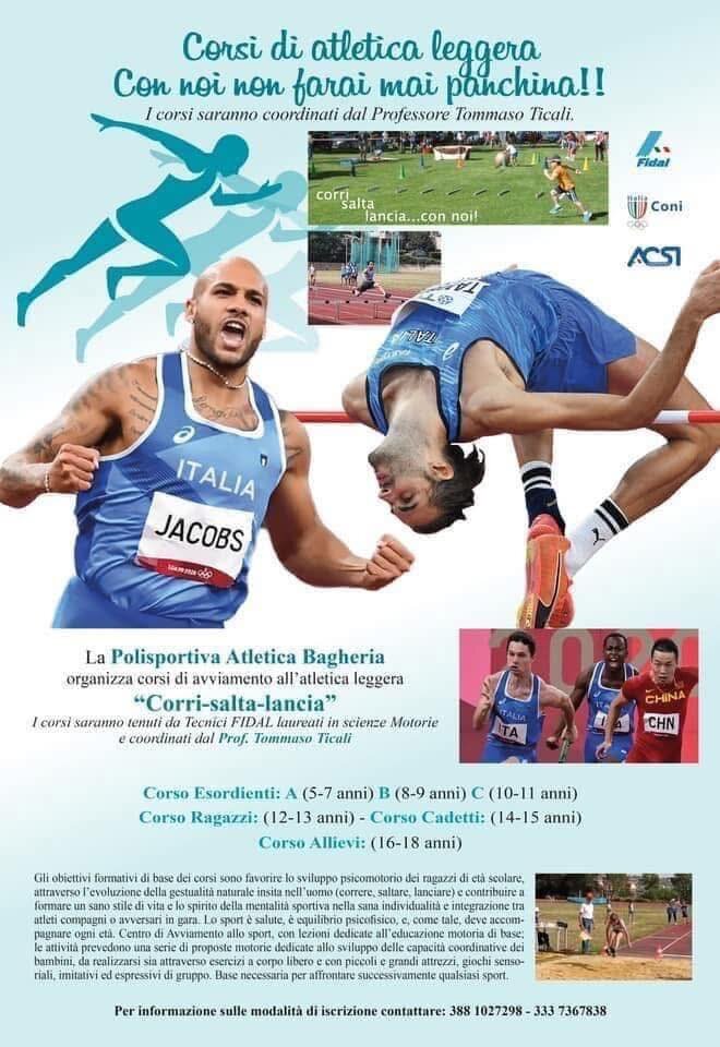 Attività sportiva gratuita per bambini e ragazzi!