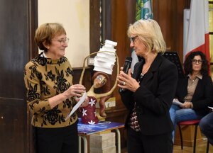 Ornella Bertoldini con il Vice Sindaco Grassani