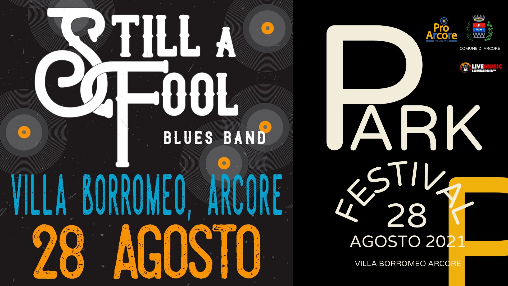 Still a fool blues band - Park Festival - Sabato 28 Agosto ore 21.00