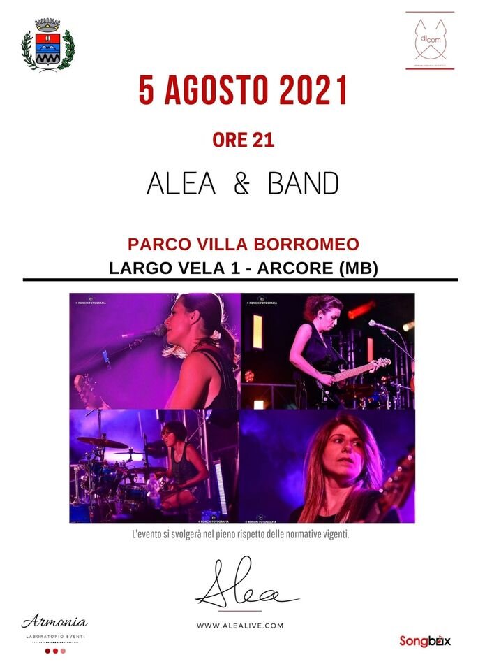 ALEA & Band - Park Festival - 05 Agosto ore 21.00