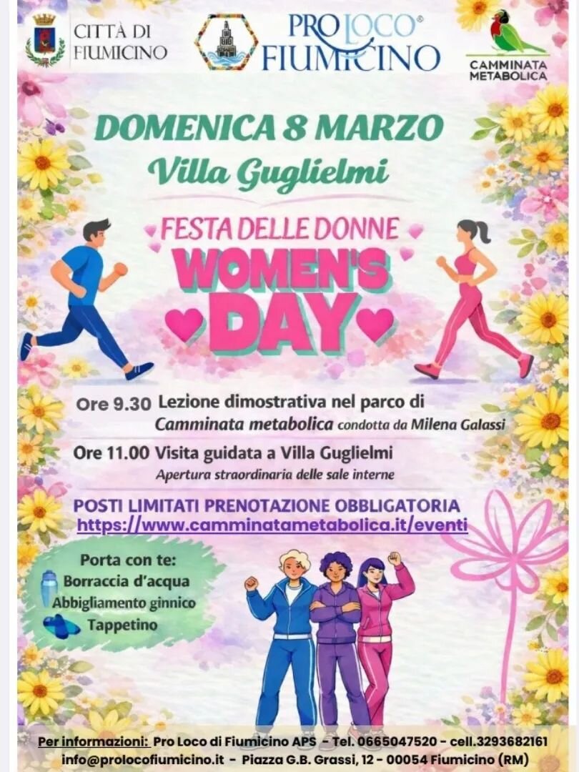 Camminata metabolica - 8 Marzo 2026 Camminata metabolica - 8 Marzo 2026