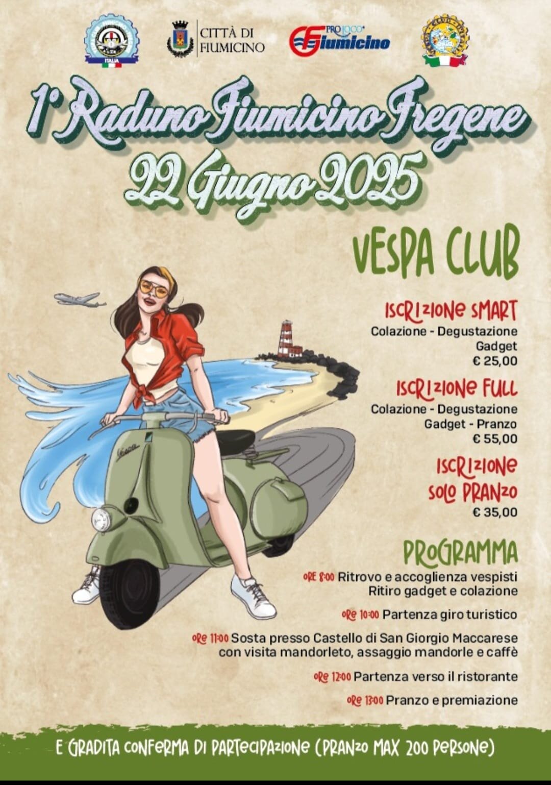 Fiumicino si prepara ad essere invasa dalle vespe!
