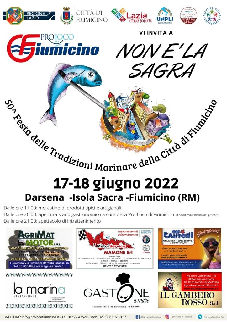 17 E 18 GIUGNO 2022 - NON è LA SAGRA