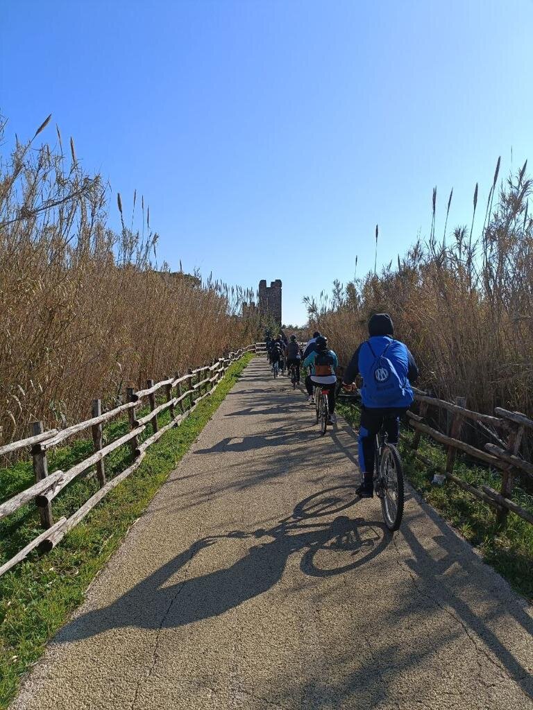 Pedalata sulla pista ciclabile e pic-nic nei Porti Imperiali.