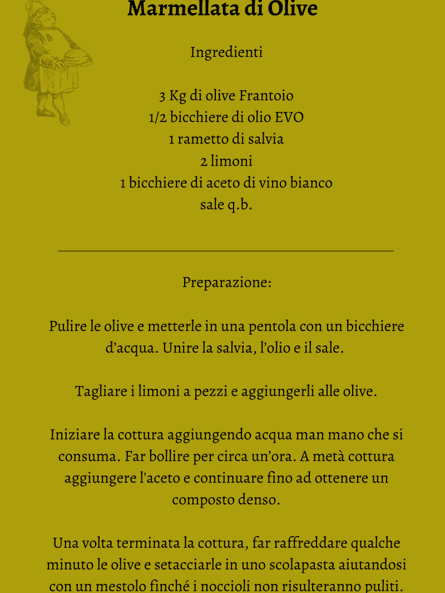 Marmellata di Olive