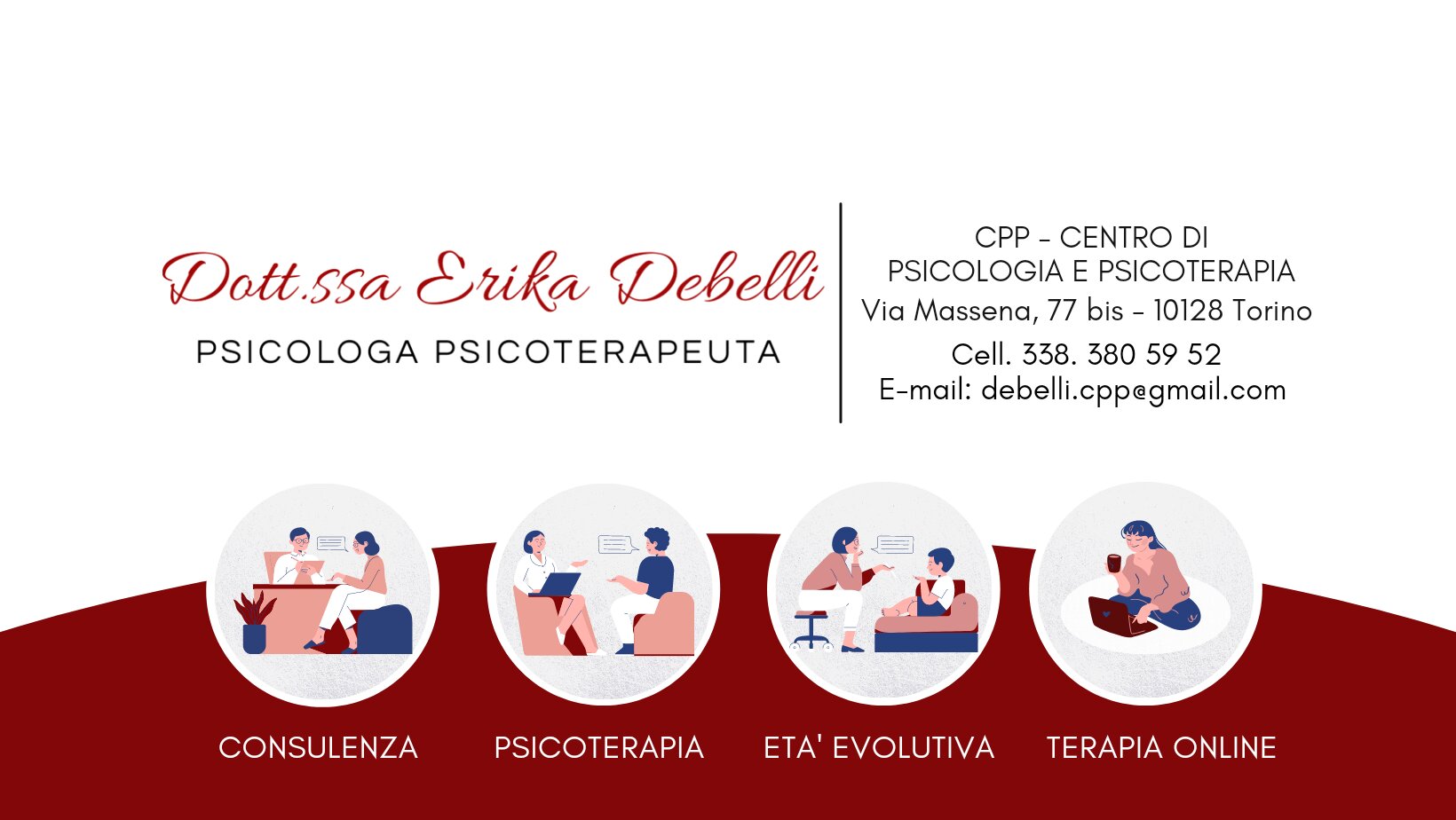 Informazioni - Dott.ssa Erika Debelli