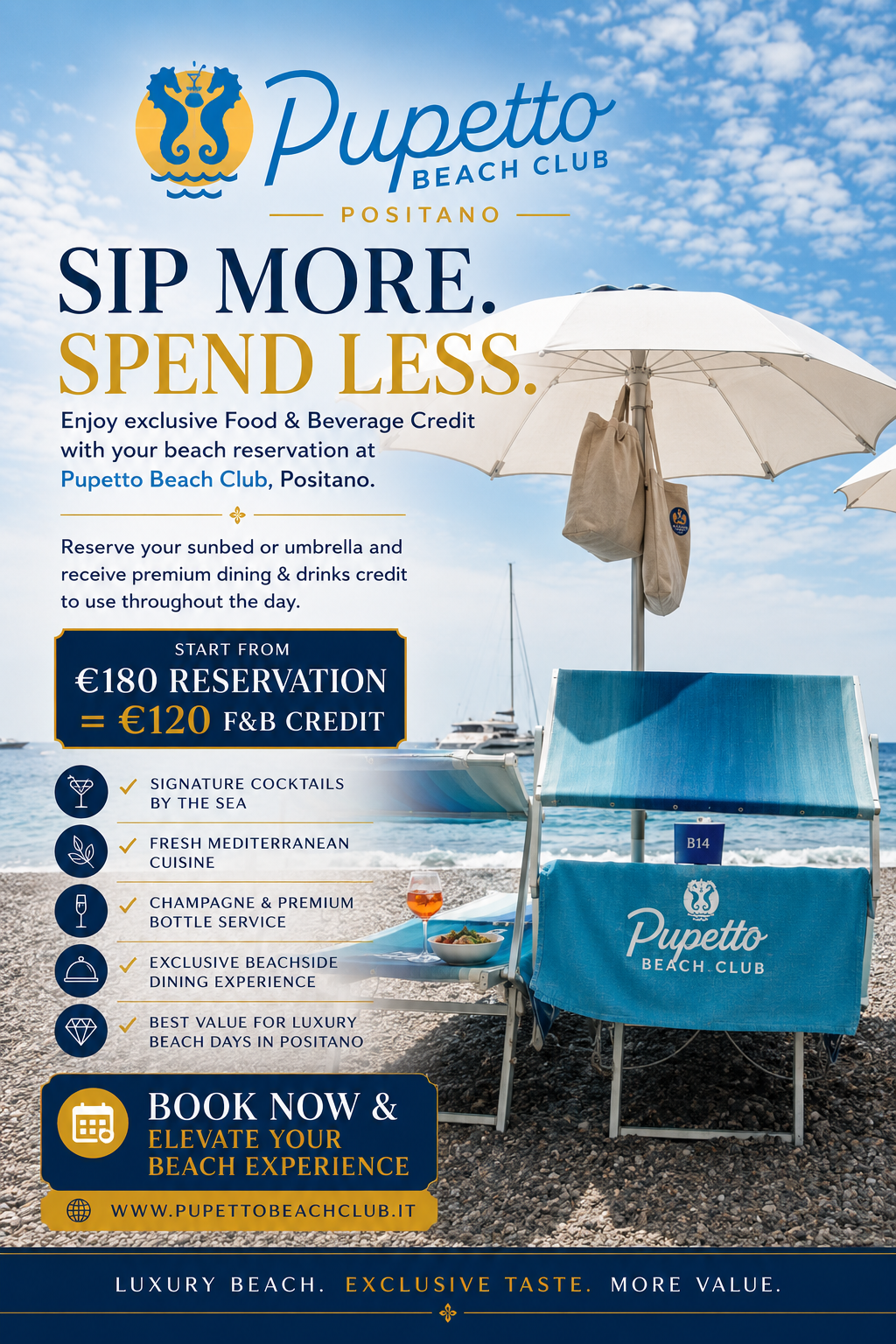 Best Beach Clubs in Positano: Prices, Sunbeds Reservation & Local Tips for 2026