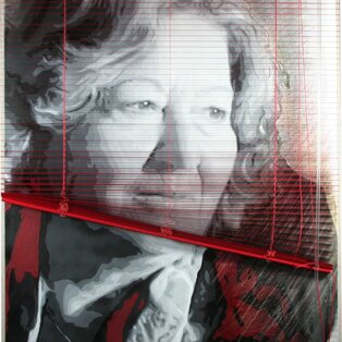 Silvia 80x100 tecnica mista su tela