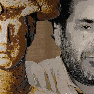 Girolamo Ciulla 120x80 tecnica mista su tela