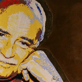 Gianni Mercatali 150x100 tecnica mista su tela