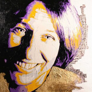 Rina Baldassarri 90x90 tecnica mista su tavola