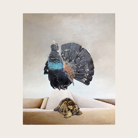 Il Gallo Cedrone 60x50 2015