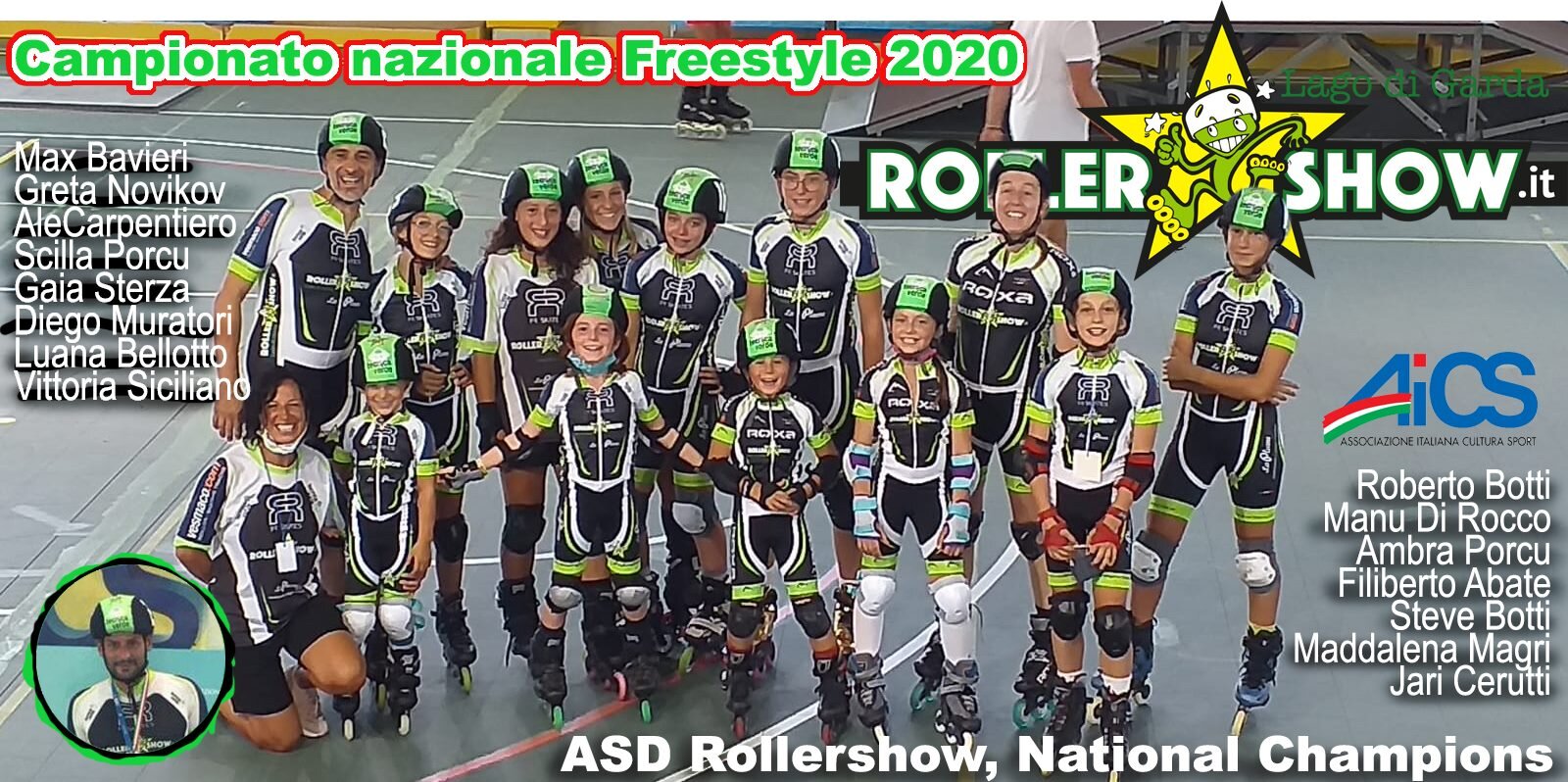 ASD Rollershow è il club campione nazionale