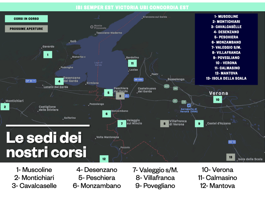mappa territorio corsi roller 25