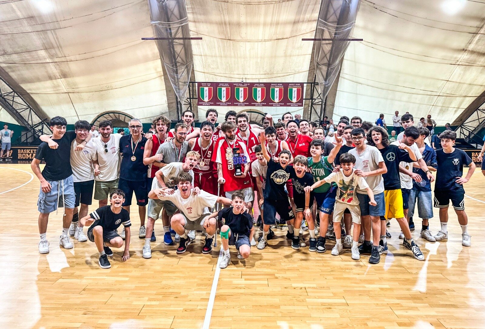 La RomaEur Basket Trionfa nel Campionato di Promozione!