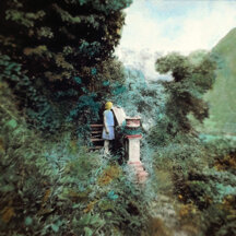 Nel giardino ombroso cadeva la sera Colorization