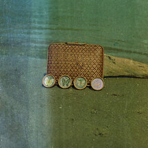 Natura morta con cartella e farfalle Still life