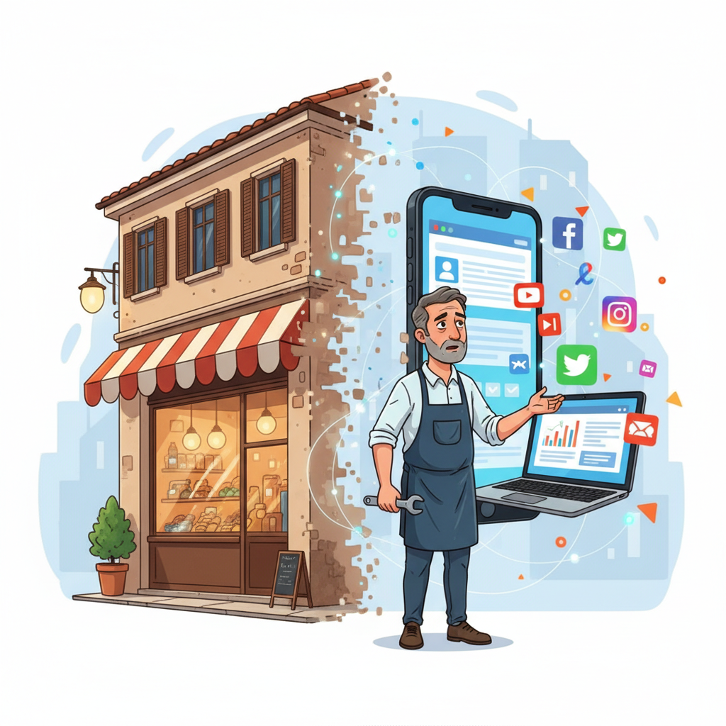 Il Digitale per la Tua Attività Locale: Perché il Web non è il Paese dei Balocchi (e Come Usarlo Davvero)