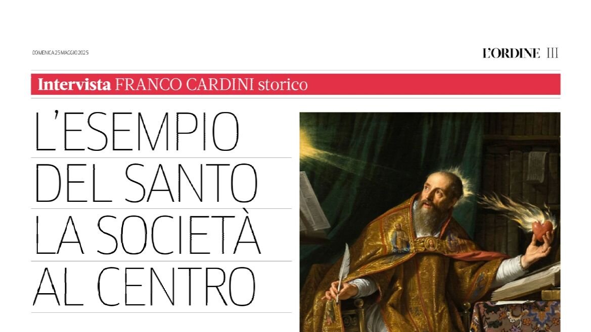 L'esempio di Sant'Agostino: la società al centro - Intervista a Franco Cardini
