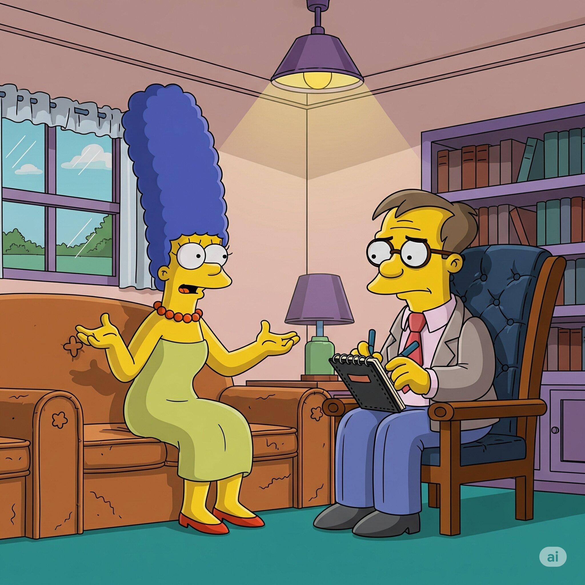 Marge Simpson: L'Arcipelago Silenzioso della Resilienza e il Suo Specchio nella Società Contemporanea