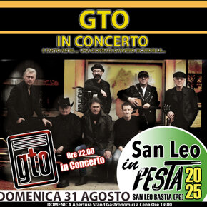 DOMENICA 31 AGOSTO GTO IN CONCERTO E TANTO ALTRO...