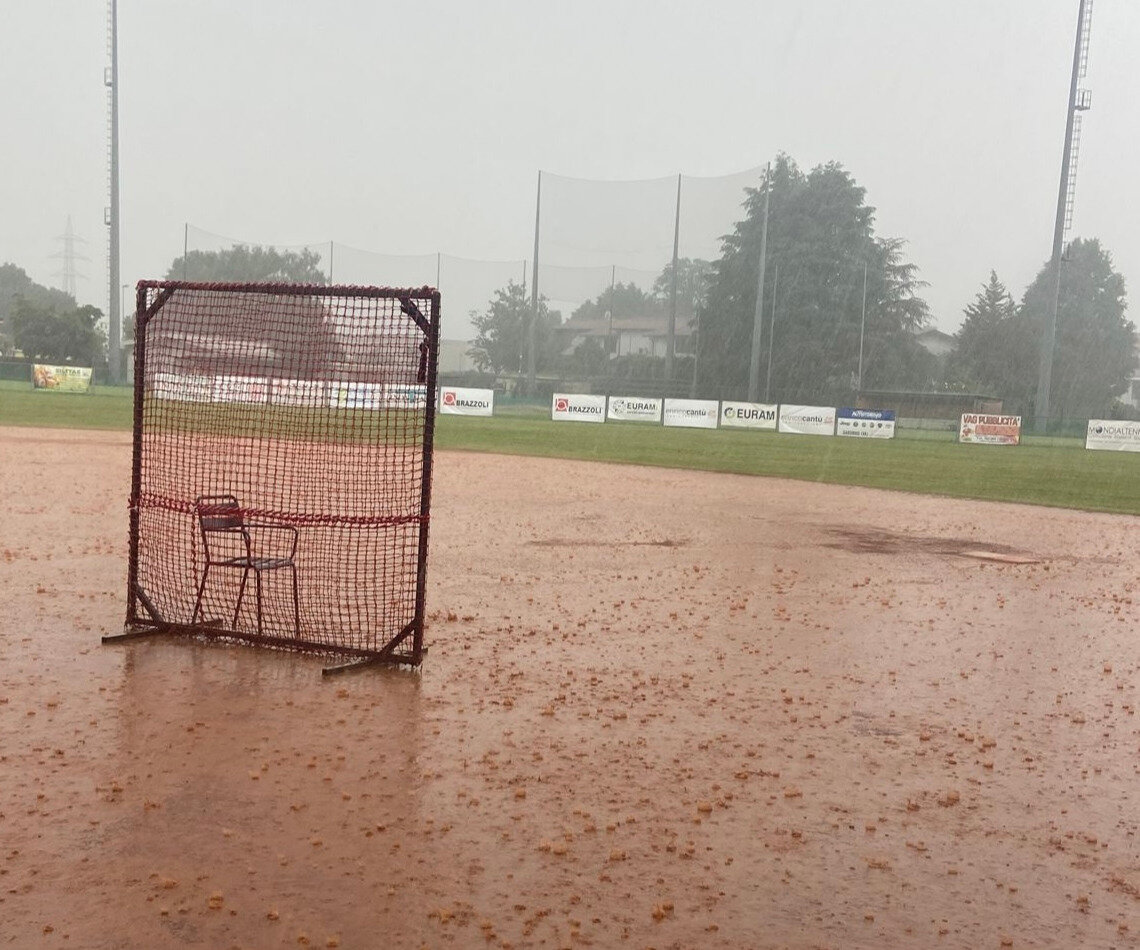 Il maltempo è sempre più una certezza: annullata per pioggia Inox Team Saronno - Italia Softball Il maltempo è sempre più una certezza: annullata per pioggia Inox Team Saronno - Italia Softball