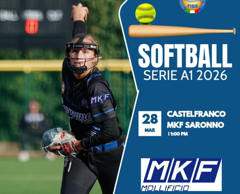 Softball Serie A1: la MKF Saronno debutta sabato a Castelfranco Veneto Softball Serie A1: la MKF Saronno debutta sabato a Castelfranco Veneto
