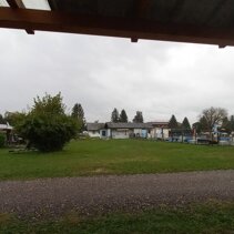 vista con pioggia