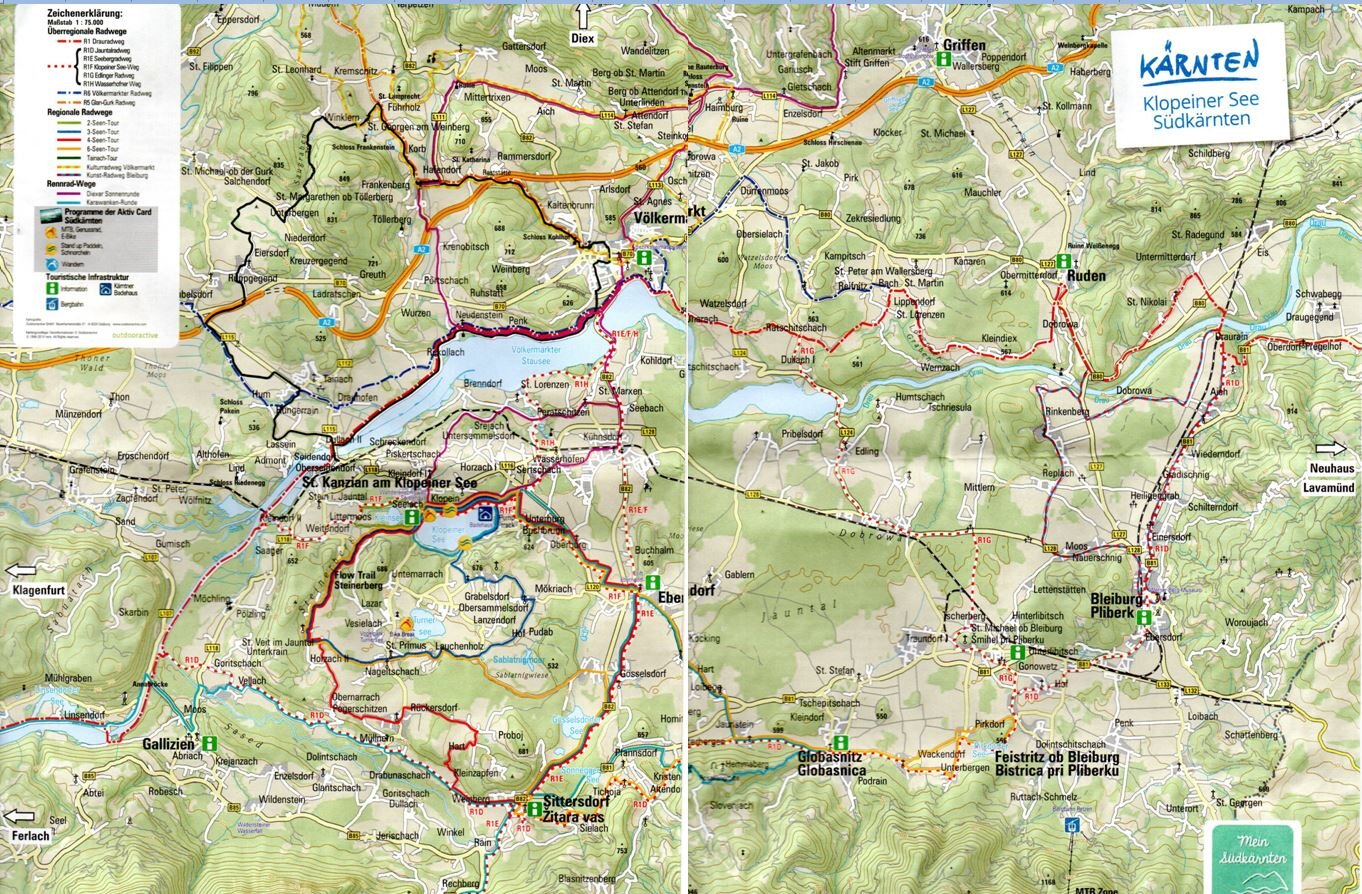 Eberndorf e dintorni, nel Distretto di Volkermarkt (11 settembre 2024)