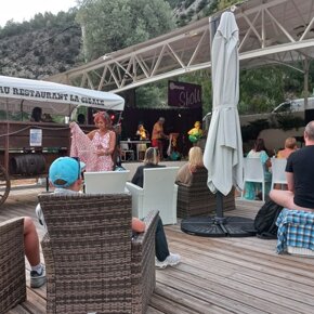 Serata show al ristorante