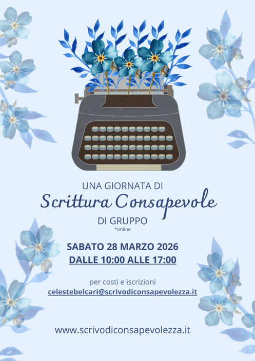 un giorno di scrittura consapevole