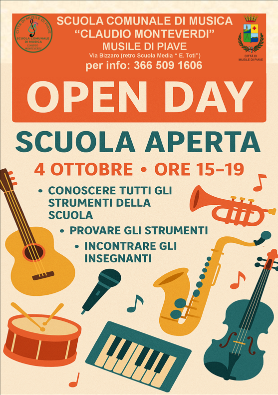 open day 4 ottobre 2025