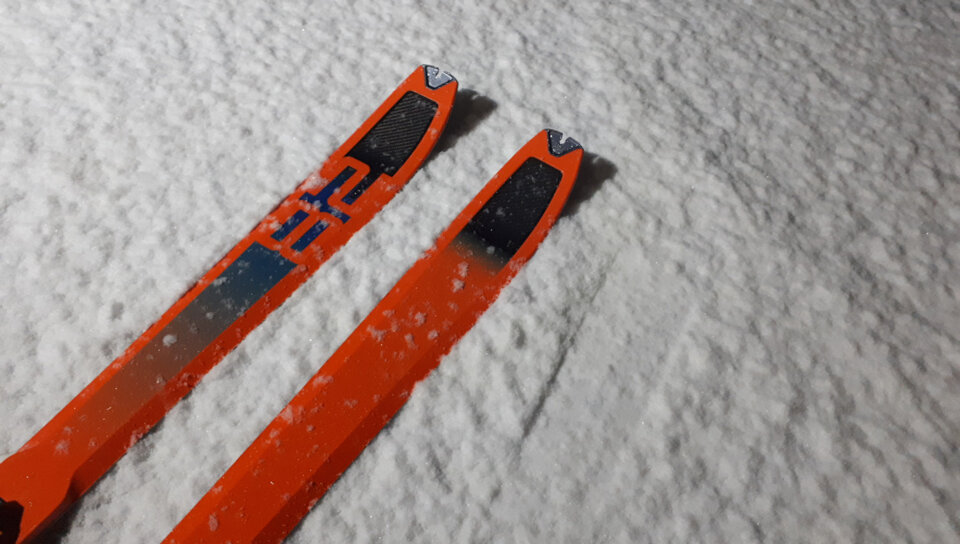 Photo during a snowfall
