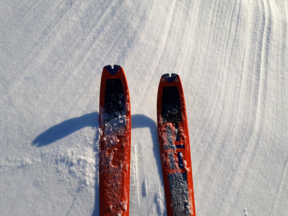 Accumulo di neve ventata