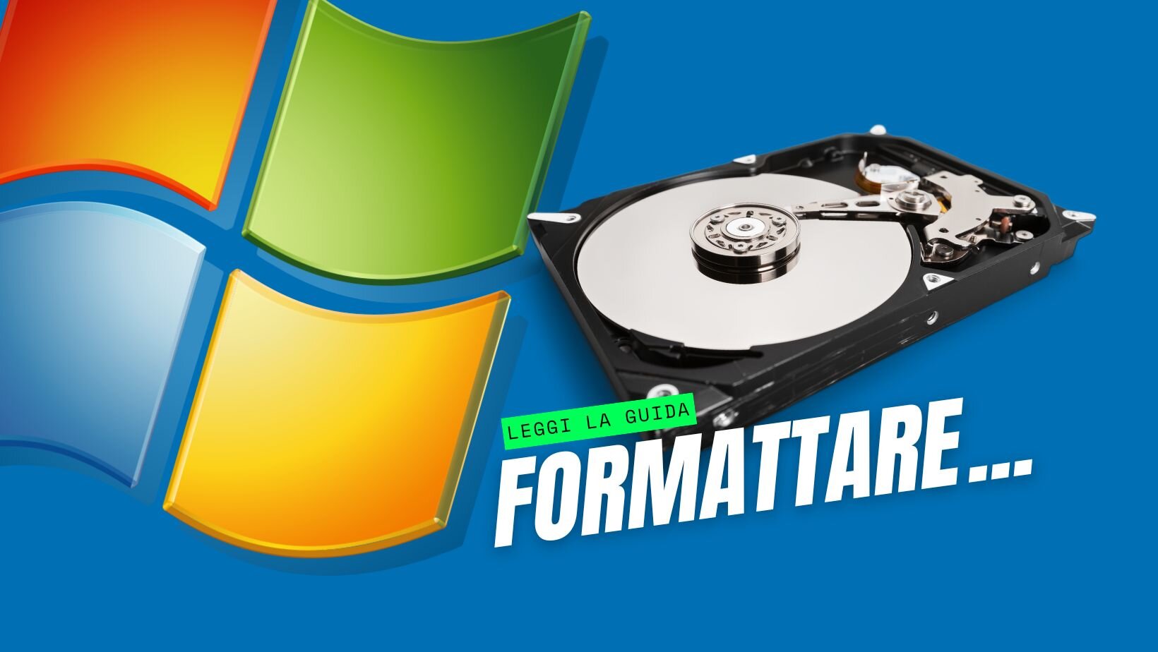 Come formattare il PC