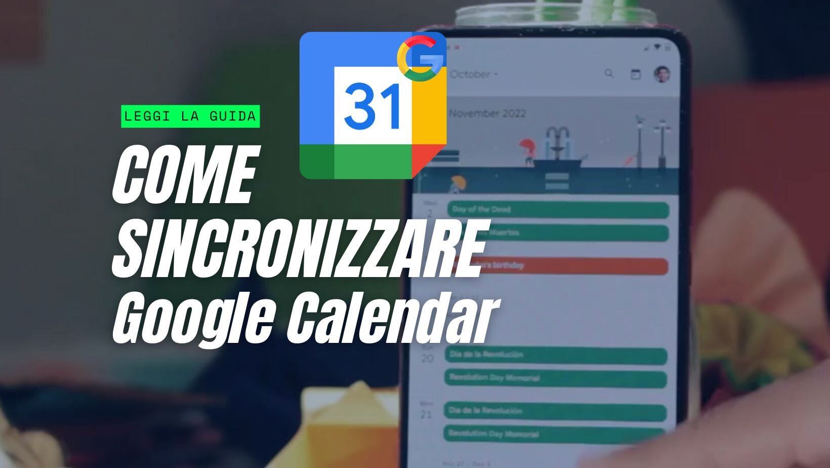 Sincronizzare Google Calendar