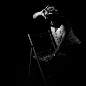 Self-portrait - Fear of the future