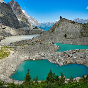 Miage glacier lakes - Courmayeur