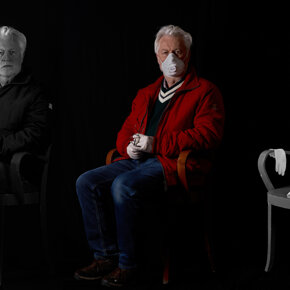 Stay Home; self-portrait N3 at the time of Covid 1