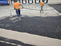 Pavimentazione semiflessibile Pavimentazione con tappeto in asfalto drenante intasato a malta cementizia