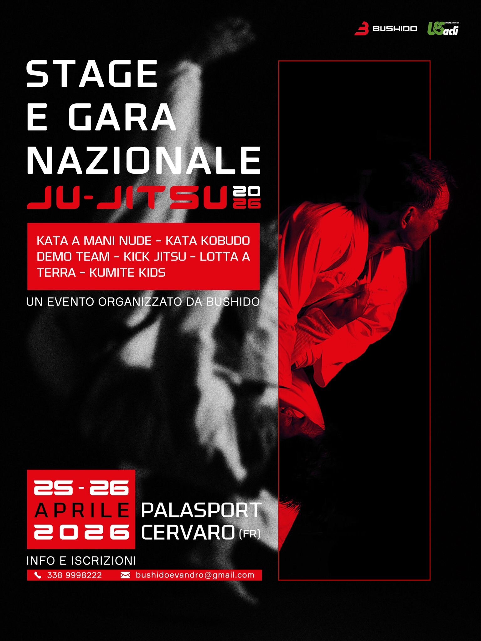Stage e gara nazionale Ju Jitsu 2026