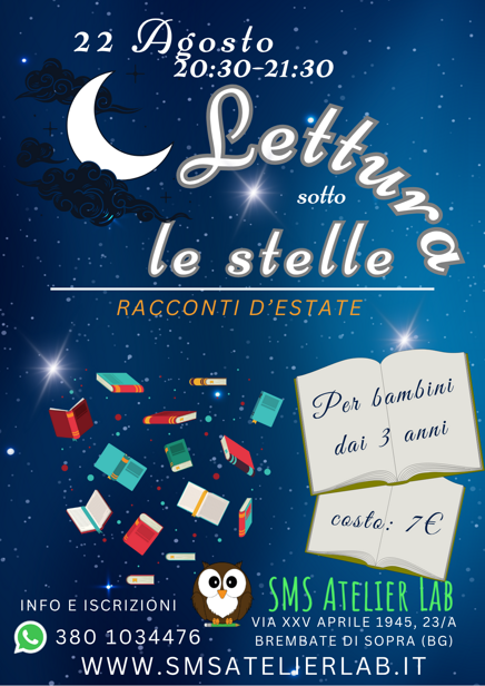 lettura sotto le stelle