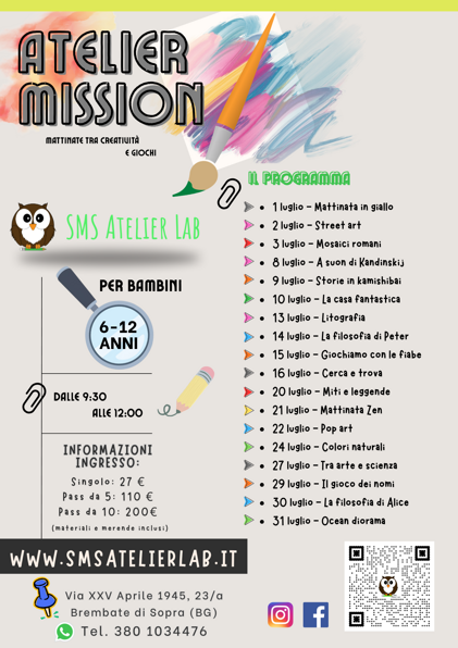 atelier mission atelier mission