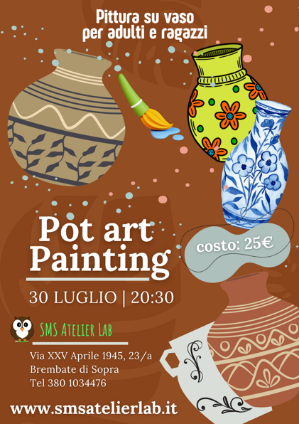 pot art painting